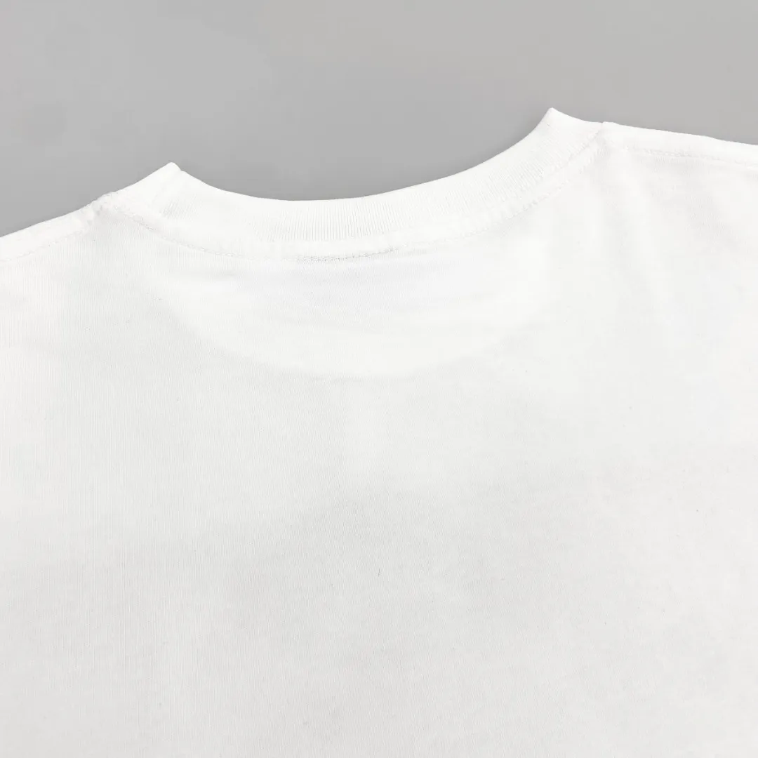 Saint Michael Sean Wotherspoon limited edition VEGES printed retro Vintage loose short-sleeves, digital white ink direct printing, the fabric is breathable and the pattern is three-dimensional and clear. Fabric: Double yarn 240g Style number: S910 Size: S-M-L-XL Color: White Price: P110